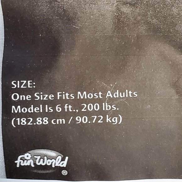 Vampire Cape One Size Black/Red - Picture 4 of 5